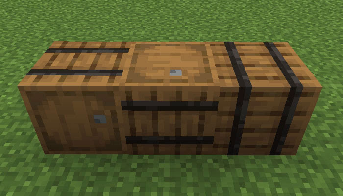 マイクラ アイテムを収納できる 新しいチェスト 樽 の作り方 マイクラモール