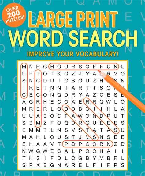 From mind stretchers to … large print word search book by editors of thunder bay press