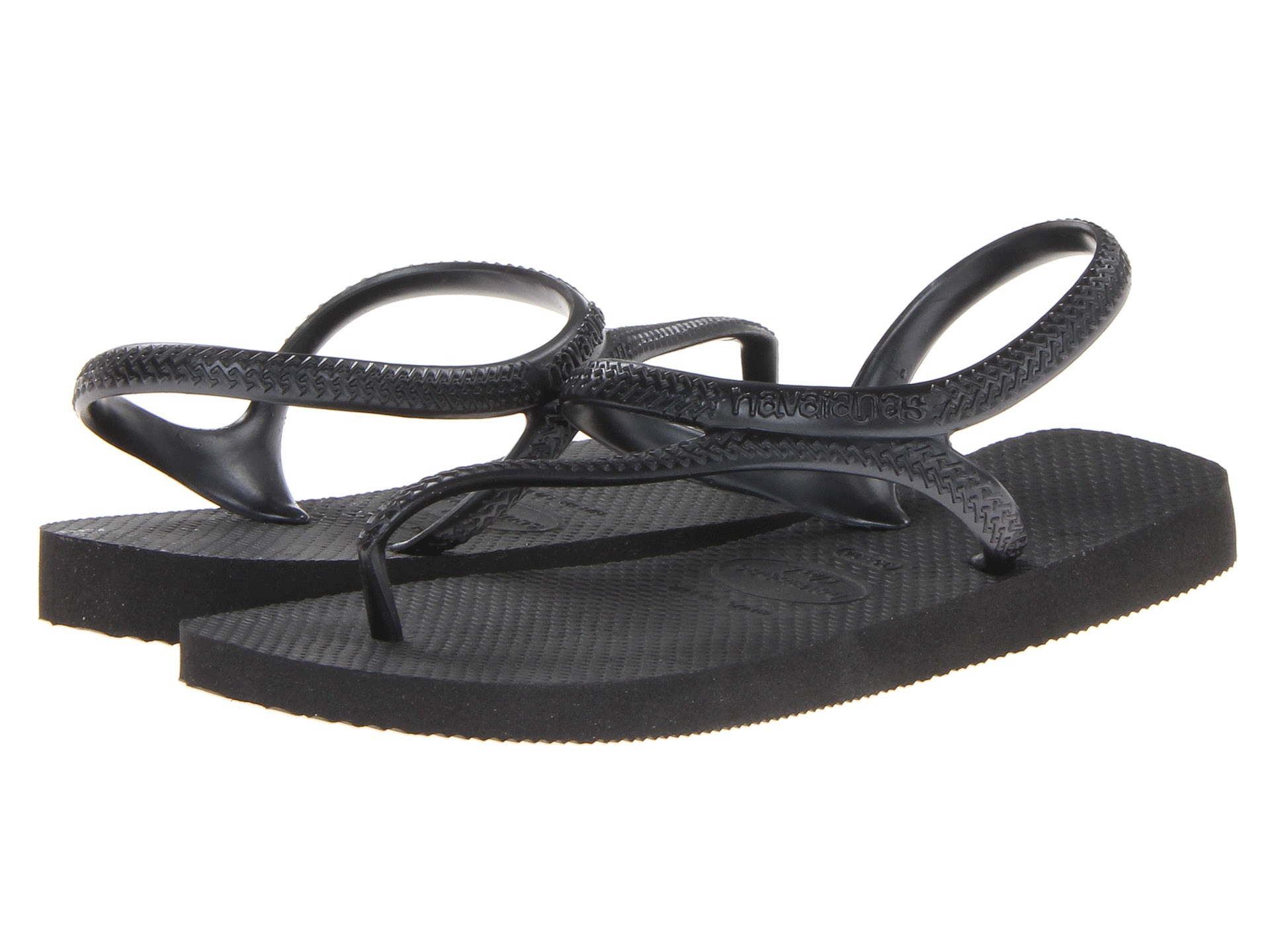 Havaianas Flash Urban Flip Flops BlackBlack - Zappos Free ...
