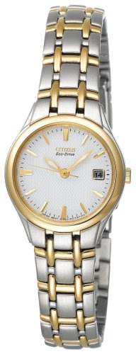 Citizen Ladies Eco-Drive Silhouette Two-Tone Watch #EW1264-50A