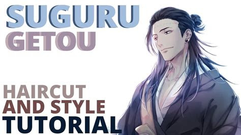  suguru getou geto hair tutorial haircut and hairstyle hair style