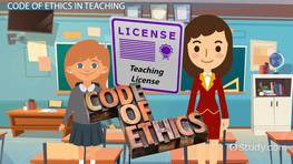 Code Of Ethics For Teachers Model Examples What Are Ethics In Education Video Lesson Transcript Study Com