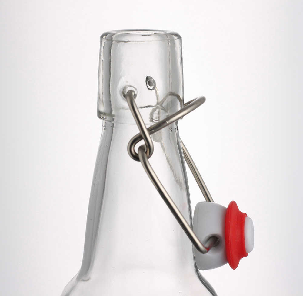 Download factory direct high quality Clear 330ml 500ml swing top ...