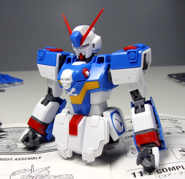 ｍｇ 1 100 クロスボーンガンダムｘ３ Ver Ka 製作02 パチ組み 腰部 こーのーどちゃかてきんl 立体版