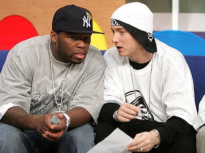 eminem 50 cent together