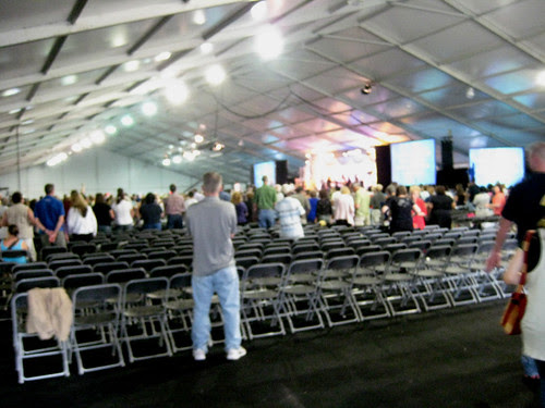 The tents are coming down early at the Todd Bentley revival.