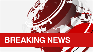 Breaking news graphic