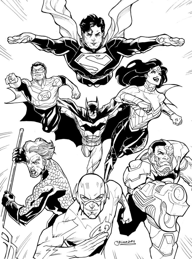 DCnU Justice League 2011 by guinnessyde on DeviantArt
