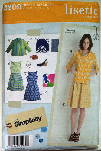 S2209 Lisette pattern envelope