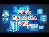 SQL-03: Tạo vs Xóa Database bằng câu truy vấn SQL - Thân Triệu