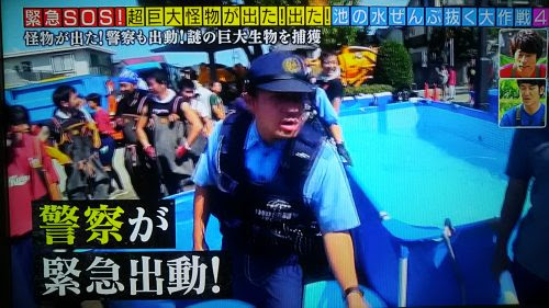 池の水ぜんぶ抜く第4弾 立野台公園で超巨大生物を捕獲 警察も出動 17年9月3日放送 トレンドホヤホヤ