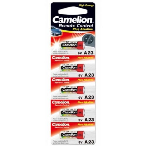  * Lot de 5 piles Alkaline A23 - 12V camelion *