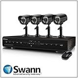 Swann 8-Channel DVR8-2550 and 4 x ADS-180 CMOS SWDVK-825504C