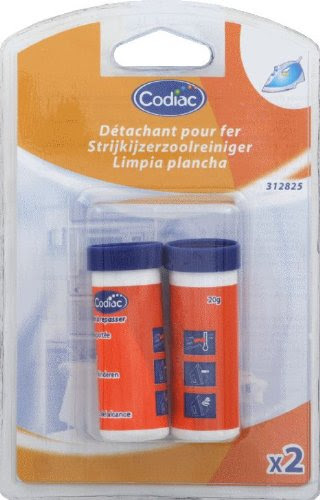 Codiac - 3128252 - Détachants Semelle Fer a Repasser - Lot de 2