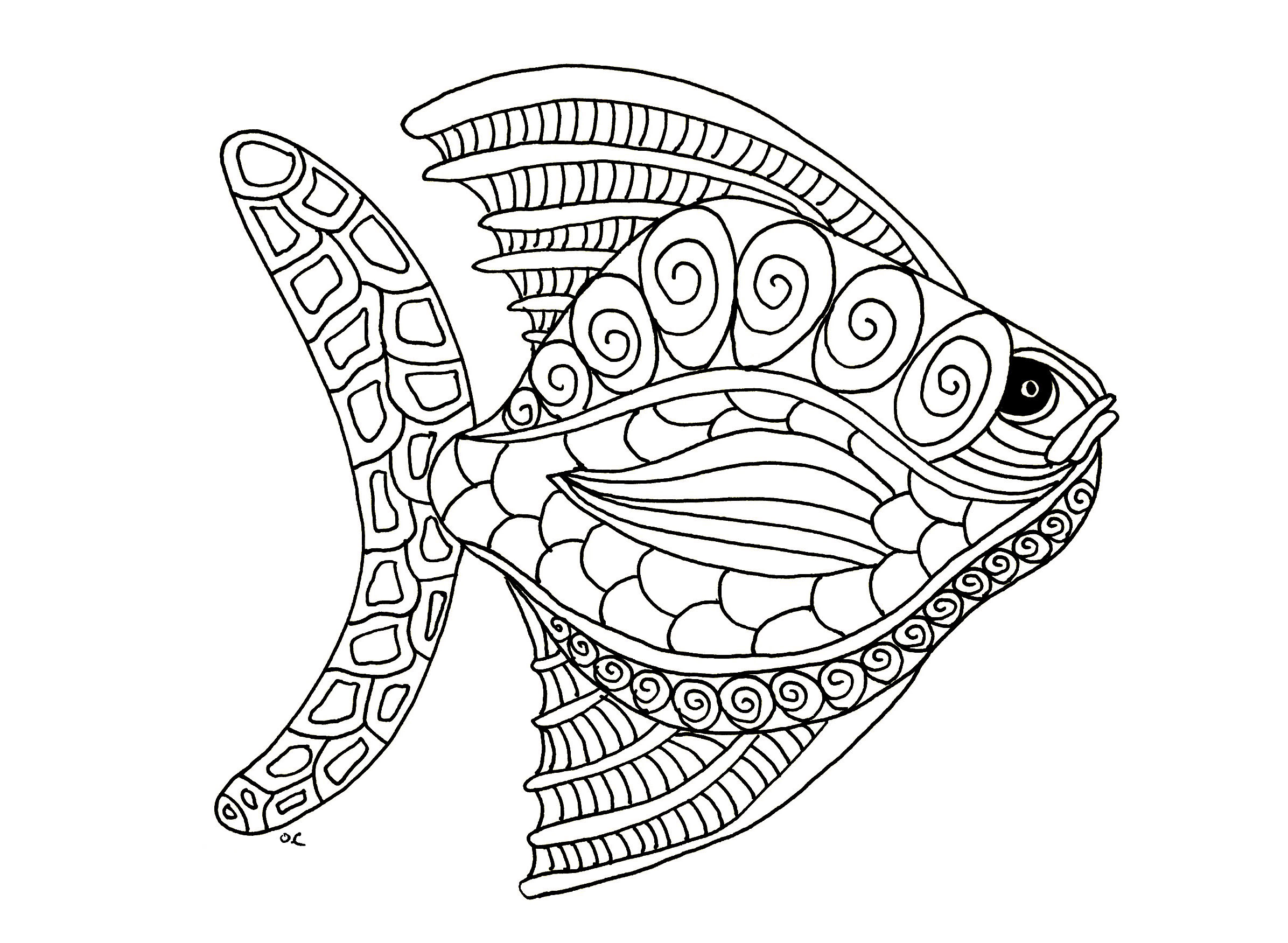 Download Animal Coloring Pages for Adults - Best Coloring Pages For ...