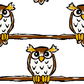 フクロウの壁紙用イラスト 条件付フリー素材集 スマホなど携帯電話対応