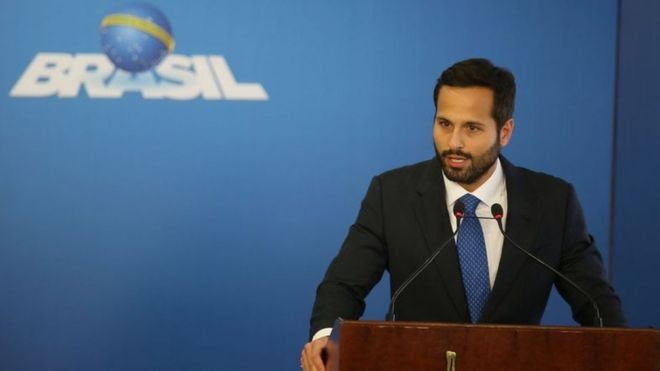 Marcelo Calero em maio, quando tomou posse como ministro da Cultura