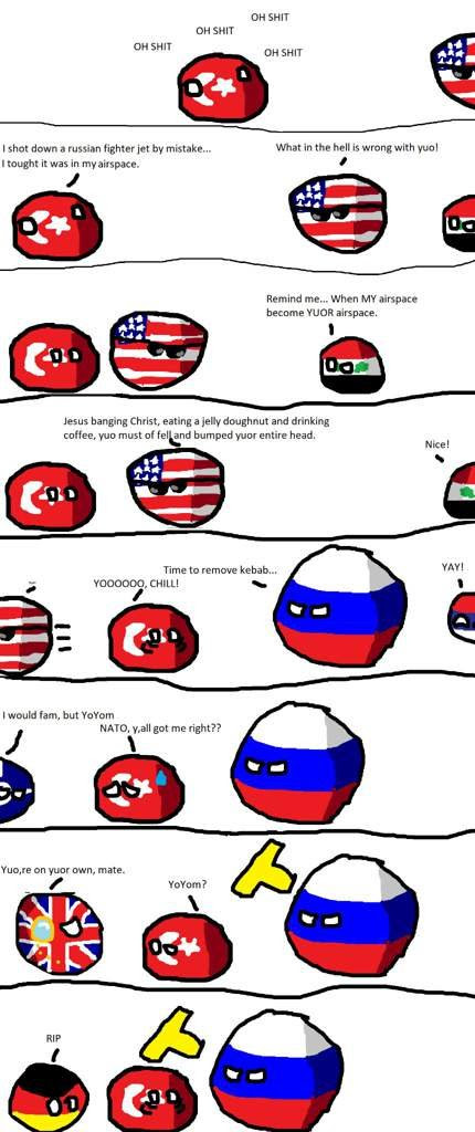 Turkey Got Into Trouble I Took The Idea From Video Called Turkey Memes By Text2meme Polandball Amino