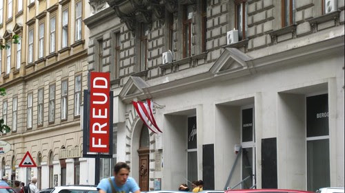 Outside Freud museum