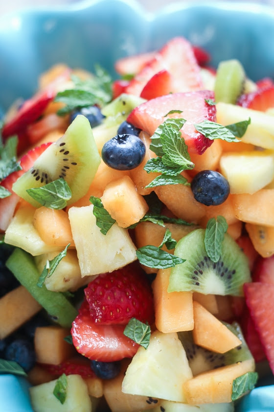 Best Ever Boozy Fruit Salad - The Wanderlust Kitchen