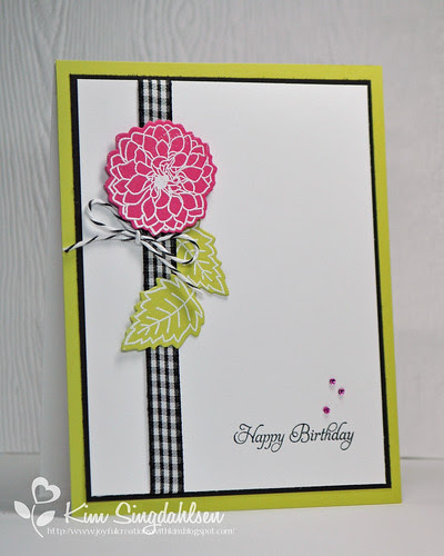 Happy Birthday Dahlia
