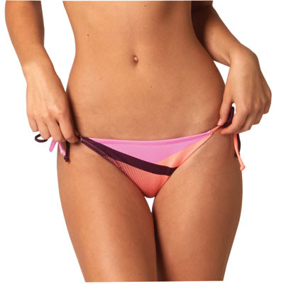 Fox Racing Bandit Ladies Side Tie Bikini Bottom Ladies Small Merlot