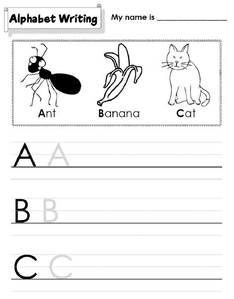 It's also a great way for parents to get in extra practice with their children over the summer, or when they're strugglin. alphabet homework for kindergarten letter worksheets