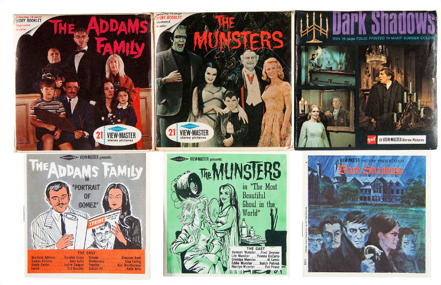 Addams Family Viewmaster reels