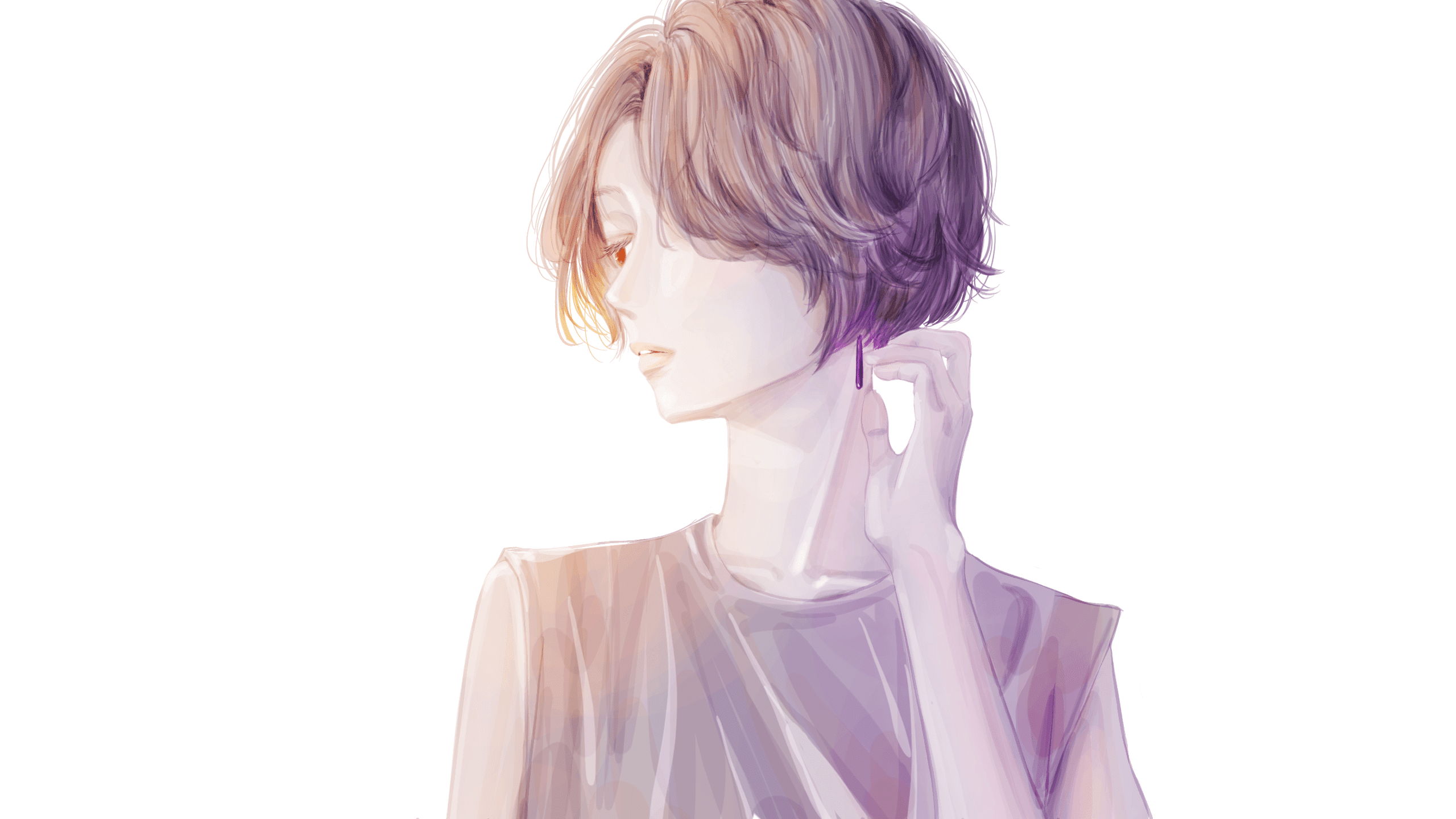 女の子イラスト18 ミカスケのお絵描き