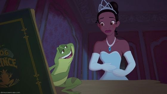 The classic fairy-tale kiss but with a twist!