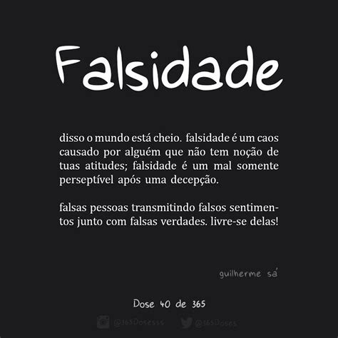 Frases De Reflexão Falsidade