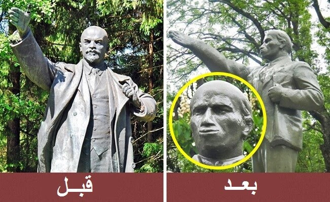 تمثال لينين