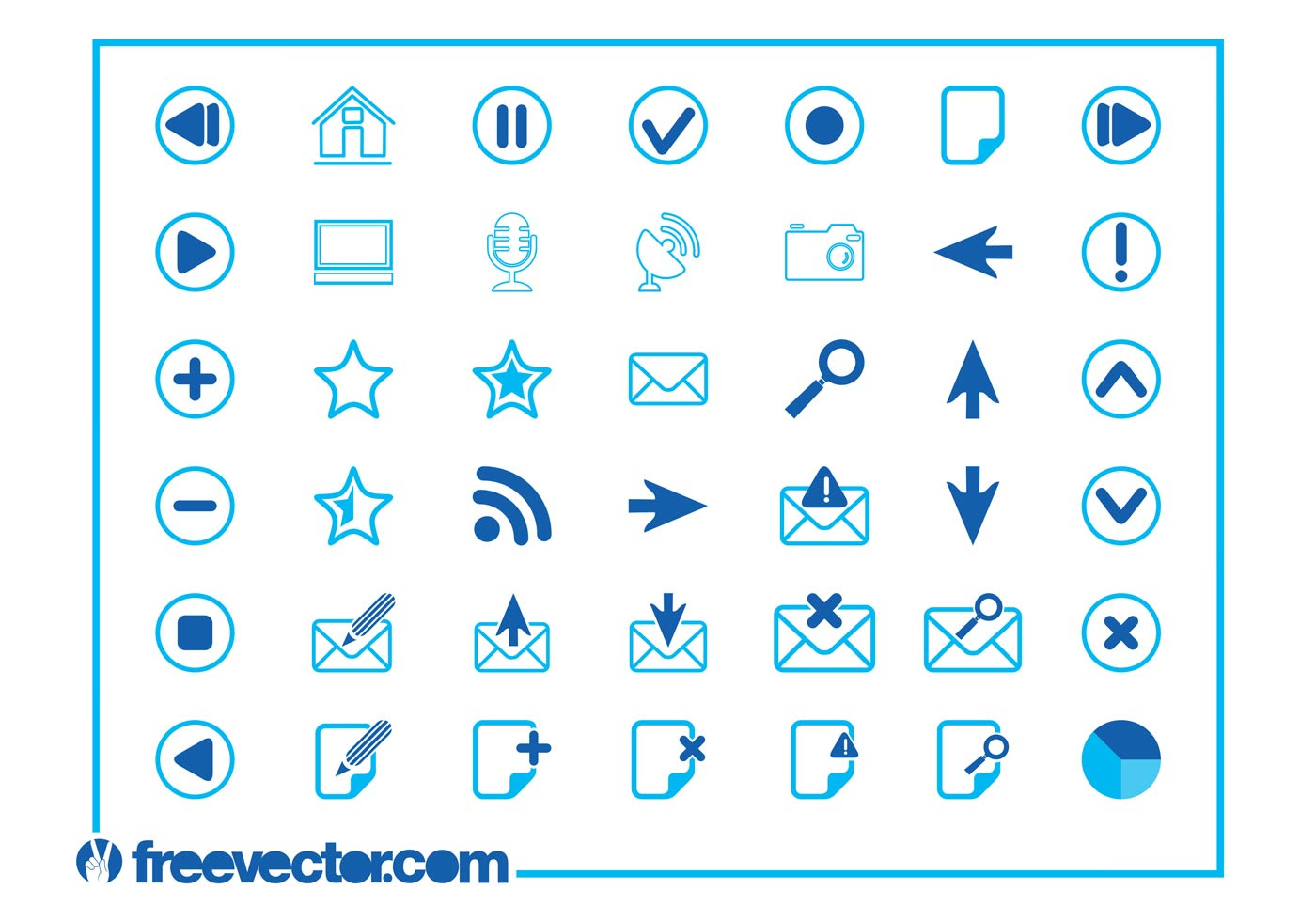 Download Tech Icon Pack - Download Free Vector Art, Stock Graphics ...