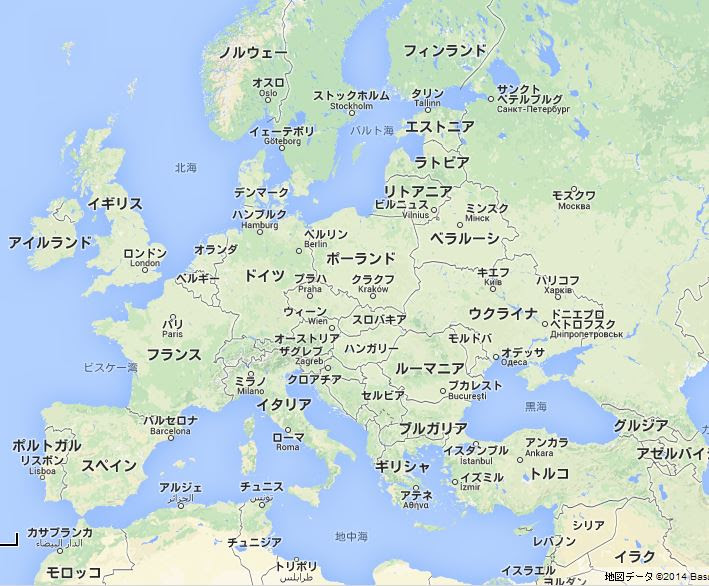 灯りから見る世界地図 といっても とりあえずヨーロッパですが 弘前りんご 新参者の宝塚日記
