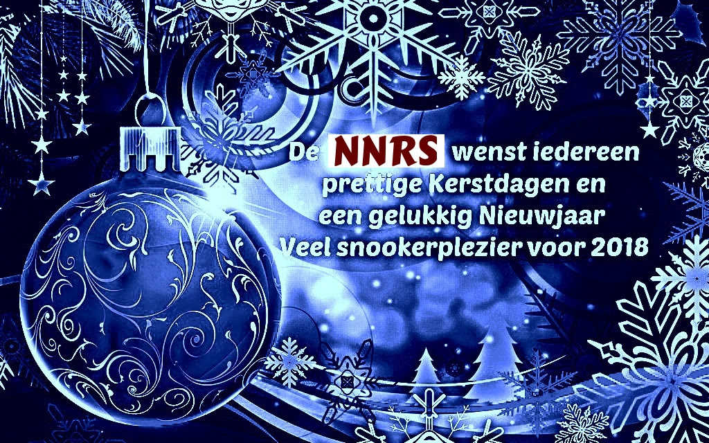 Prettige Kerstdagen & Gelukkig Nieuwjaar. – Noord Nederlandse Ranking  Snooker
