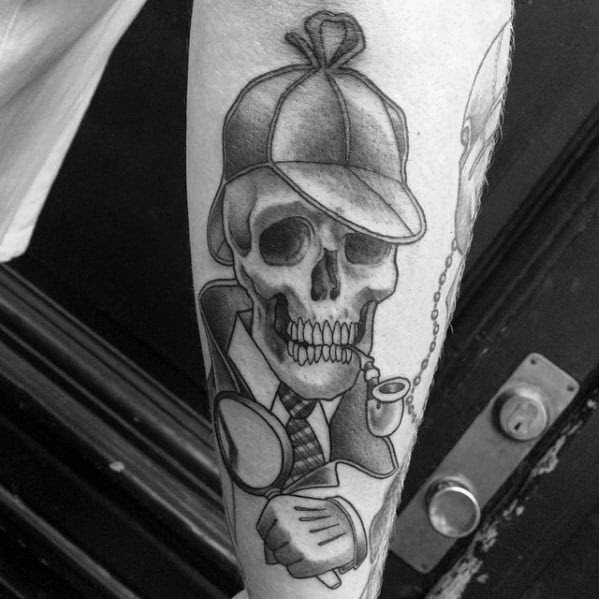 Sherlock Holmes Tattoo - Sherlock Holmes 221B ankle tattoo | Ankle tattoo, Tattoos ... : The case of the rose tattoo is part of the lost files of sherlock holmes kept by dr.