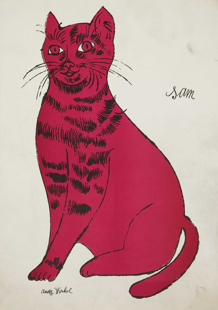 Andy Warhol 1928 1987 American THE GREAT CAT Andy Warhol 1928 1987 American THE GREAT CAT