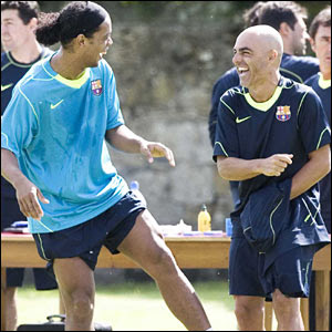 ronaldinho joke