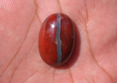 KD05- Batu Jasper Merah Kendit Putih Kristal_SOLD