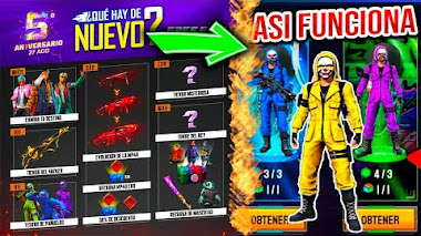 Agenda semanal de Free Fire del 17 al 23 de agosto regresan los Criminales MP40 Evolutiva y tesoro de pañuelos
