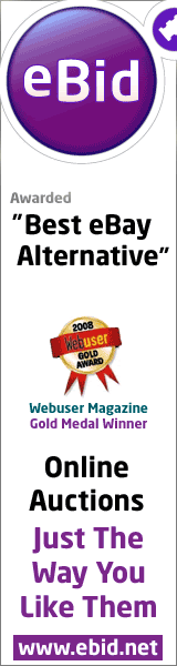 eBid. Online Auctions with no listing fees.