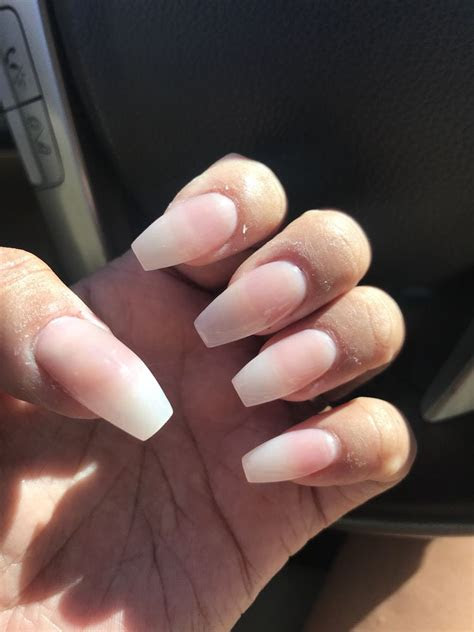 medium length coffin shaped acrylics yelp