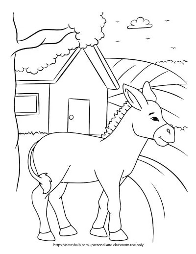 21+ Free Farm Animal Coloring Page Printables - The Artisan Life