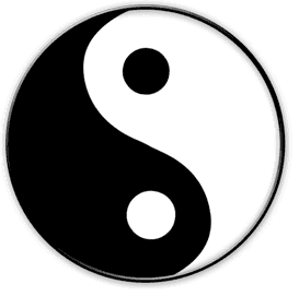 Either yin or yang is in