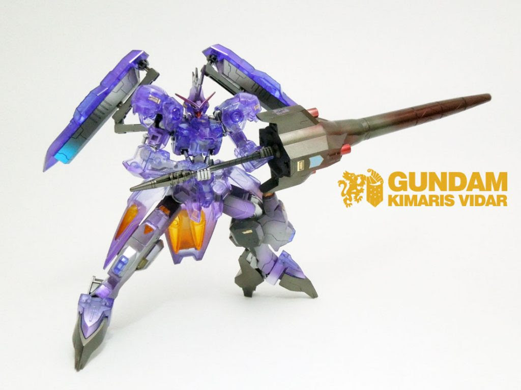 Hgibo ガンダムキマリスヴィダール クリアーカラー 完成報告 Uc Timeline ガンプラ好きだけど難しいことは出来ない