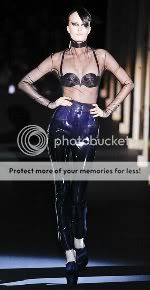 Lady Gaga in Thierry Mugler Paris Fashion Week