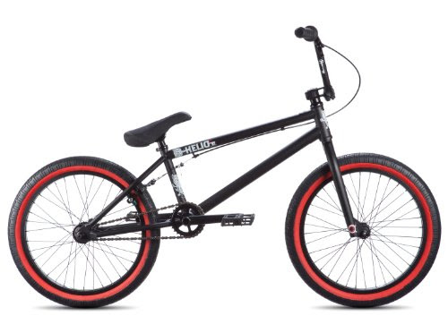 DK 2013 Helio BMX Bike, Black/Red, 20.5-Inch