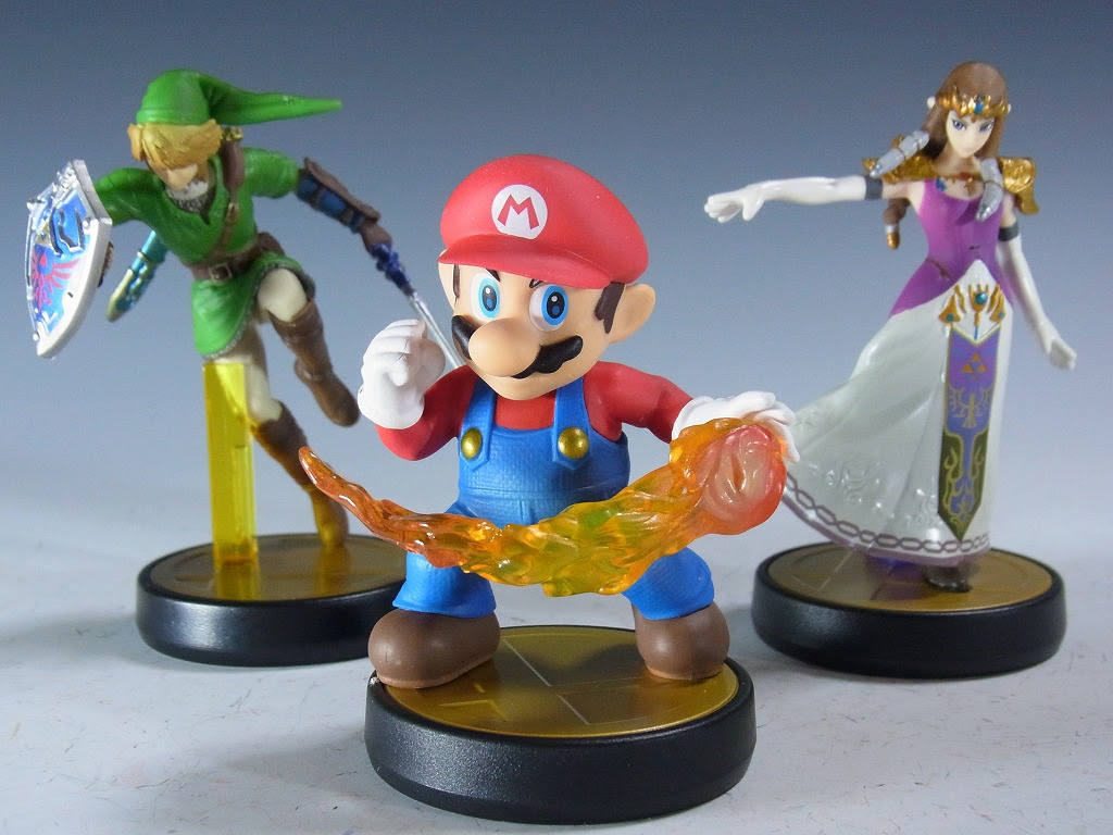 Amibo アミーボ 大乱闘スマッシュブラザーズ マリオ リンク ゼルダ レビュー それは本当かキバヤシ