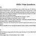 Musical Trivia Questions : Have fun making trivia questions about swimming and swimmers.