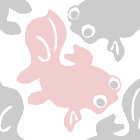 スマホ用ページ 出目金 赤と黒 No 086 赤 黒デメキンの壁紙用イラスト 条件付フリー素材集